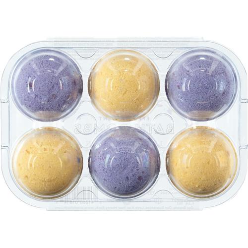 Simple Truth Lavender + Lemon Bath Bombs 6 pk