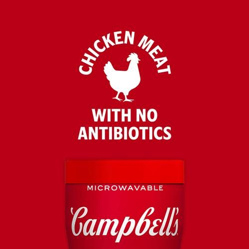 Campbells Sipping Soup, Chicken Soup & Star Shaped Pasta, 10.75 Ounce Microwavable Cup
