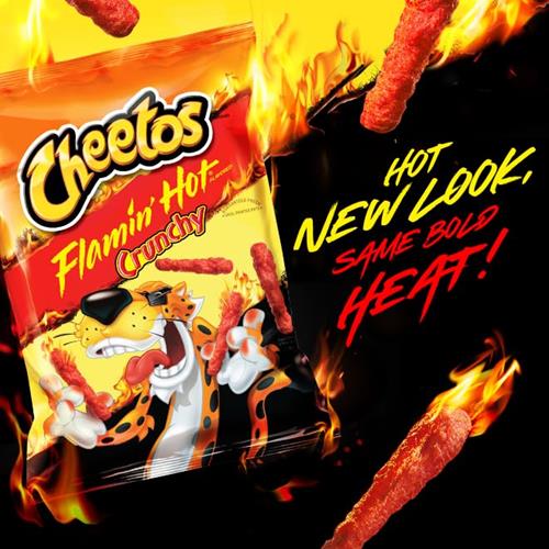 Cheetos Crunchy Flamin Hot Party Size Bag, 15 Oz