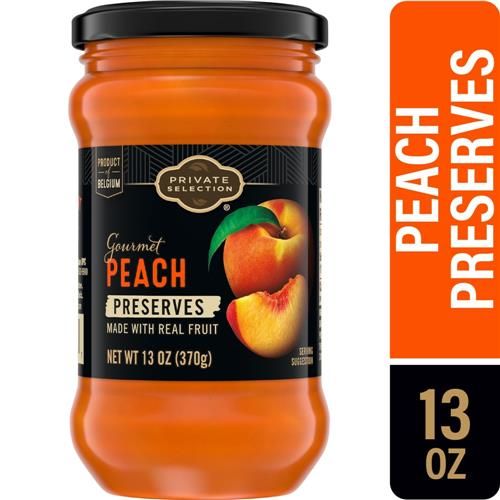 Private Selection Peach Preserves 13 oz