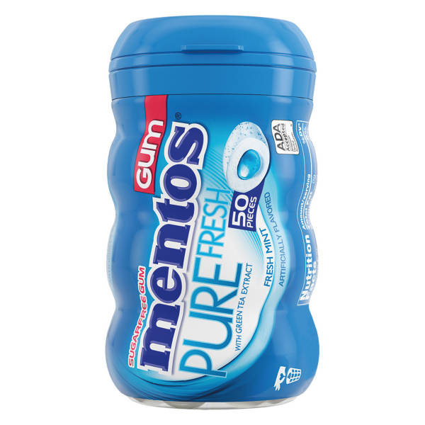 Mentos Fresh Mint Gum, 3.5 oz