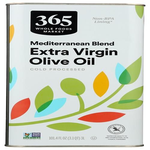 Whole Foods Market Extra Virgin Mediterranean Olive Oil, 101.4 Fz
