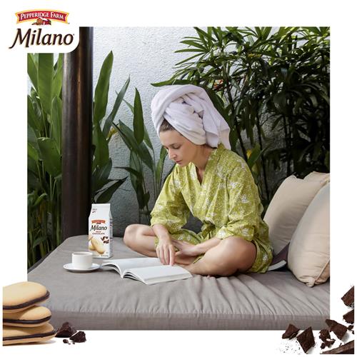 Pepperidge Farm Milano Milk Chocolate Cookies, 6 Oz Bag (15 Cookies)