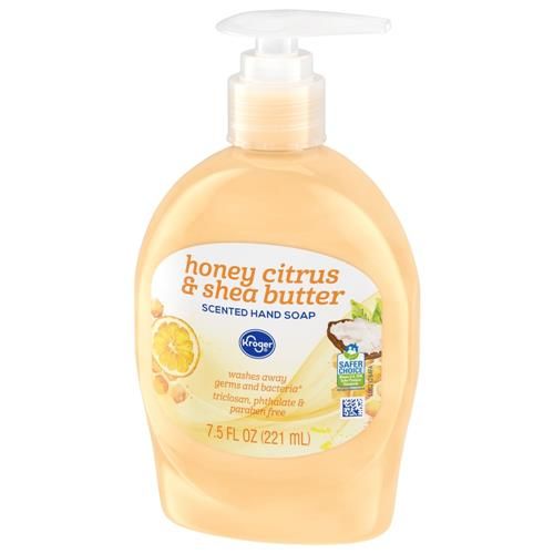 Kroger Honey Citrus & Shea Butter Scent Antibacterial Liquid Hand Soap 7.5 fl oz