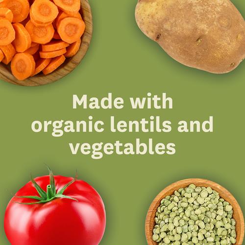 Amy’S Soup, Vegan Lentil Vegetable Soup, Gluten Free, Made With Organic Celery, Carrots, Potatoes And Spinach, Canned Soup, 14.5 Oz