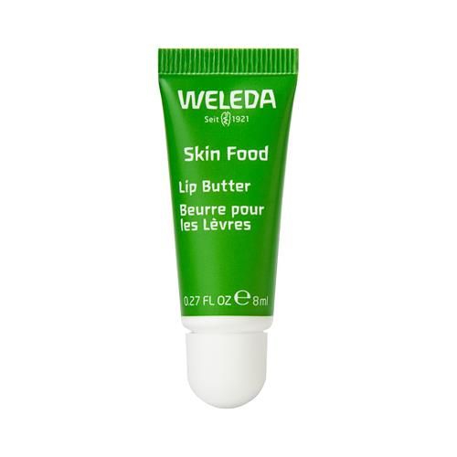 Weleda Skin Food Lip Butter, 0.27 Ounce, Plant Rich Moisturizing Lip Care With Sunflower Seed Oil, Chamomile And Calendula