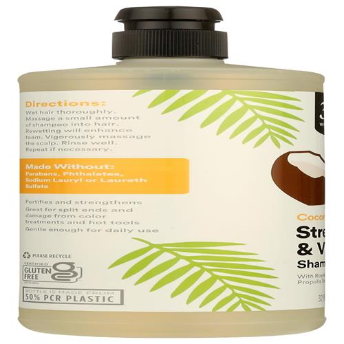 Whole Foods Market Strength & Vitality Shampoo, Coconut & Honey, 32 Fl Oz