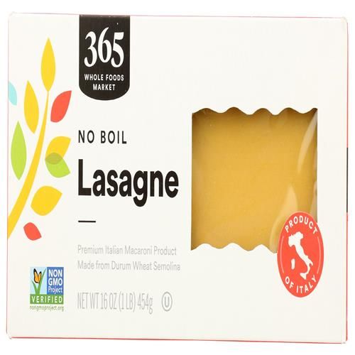 Whole Foods Market, No Boil Lasagne, 16 Oz
