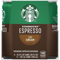 Starbucks Doubleshot Espresso Coffee Beverage, 6.5 Oz Cans (4 Pack)