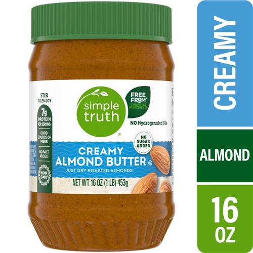 Simple Truth Almond Butter Smooth 16 oz