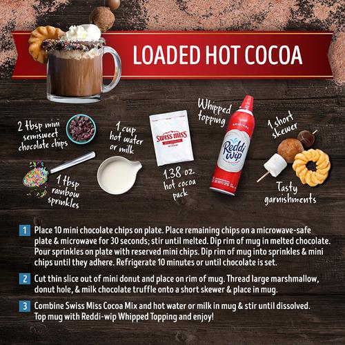 Swiss Miss Milk Chocolate Flavored Hot Cocoa Mix, 8 Count Hot Cocoa Mix Packets