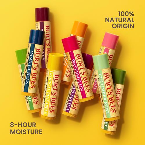 Burts Bees Beeswax Lip Balm, Lip Moisturizer With Responsibly Sourced Beeswax, Tint-Free, Natural Conditioning Lip Treatment, 1 Tube, 0.15 Oz.