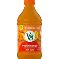 V8 Peach Mango 100% Fruit And Vegetable Juice, 46 Fl Oz Bottle