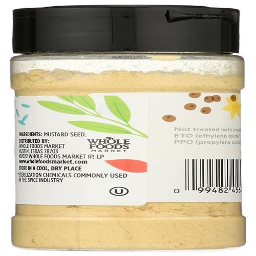 Whole Foods Market, Mustard Seed Ground, 1.41 Oz