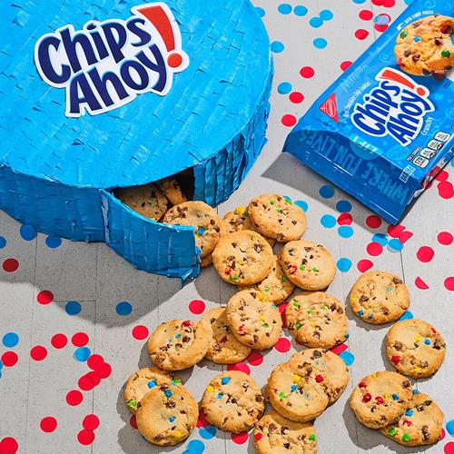 Chips Ahoy! Candy Blasts Chocolate Chip Cookies, 12.4 Oz