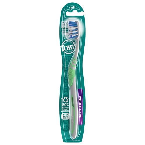Toms Of Maine, Whole Care Toothbrush, Soft