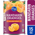 Kroger Canned Mandarin Oranges in Light Syrup 15 oz