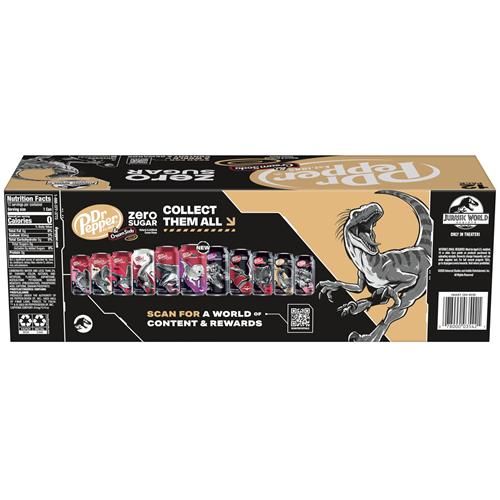 Dr Pepper And Cream Soda Zero Sugar, 12 Fl Oz Cans, 12 Pack