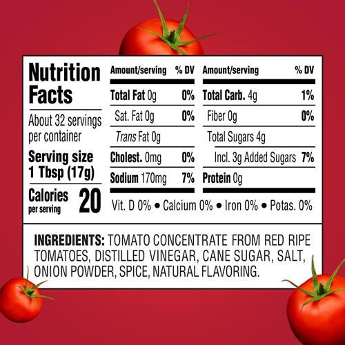 Heinz Simply Tomato Ketchup With No Artificial Sweeteners, 19 Oz Bottle