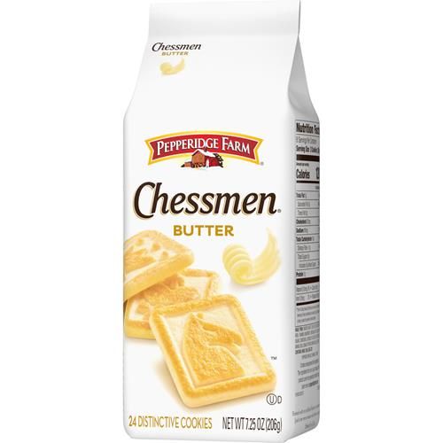 Pepperidge Farm Chessmen Butter Cookies, 7.25 Oz. Bag (Packaging May Vary)