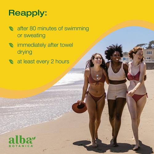 Alba Botanica Sunscreen For Face, Fragrance-Free Sheer Mineral Face Sunscreen Lotion, Broad Spectrum Spf 50, Water Resistant And Biodegradable, 2 Fl. Oz. Bottle (Packaging May Vary)