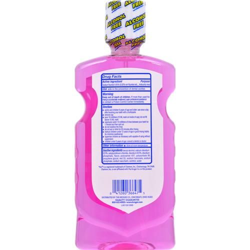 Kroger Kids Bubblegum Anticavity Fluoride Rinse 16.9 fl oz