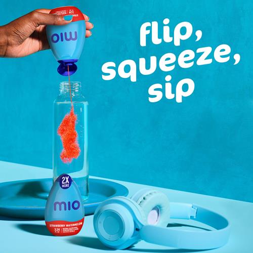 Mio Strawberry Watermelon Flavored With Other Natural Flavor Liquid Water Enhancer, 3.24 Fl Oz Bottle