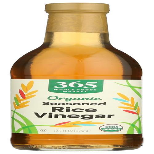 Whole Foods Market Organic Rice Vinegar, Seasoned, 12.7 Oz, 12.7 Fl Oz