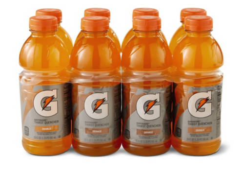 Gatorade Orange Sports Drink, 20 oz bottles, 8 pack