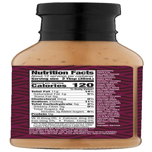 Aplenty Creamy Balsamic Vinaigrette, 12 Oz