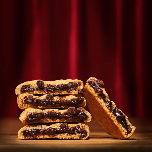 Chips Ahoy! Chewy Hersheys Fudge Filled Soft Chocolate Chip Cookies, Family Size, 14.85 Oz