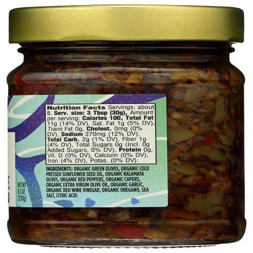 Whole Foods Market Organic Olive Tapenade, 8.1 Oz