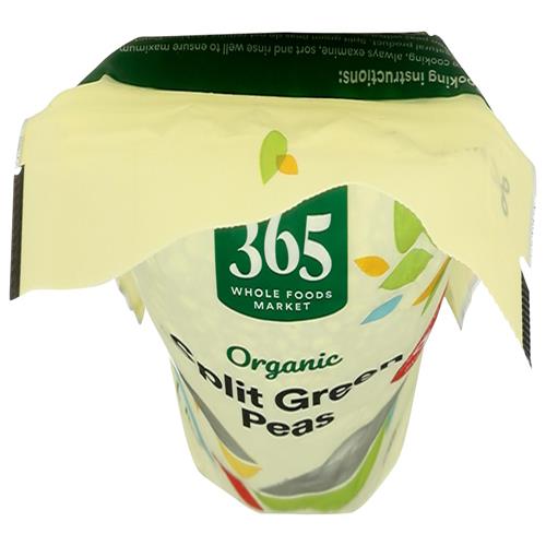 Whole Foods Market, Organic Green Split Peas, 16 Ounce