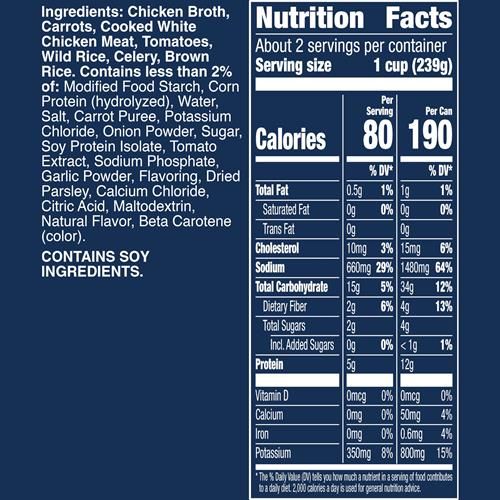 Progresso Traditional, Chicken And Wild Rice Soup, Gluten Free, 19 Oz.