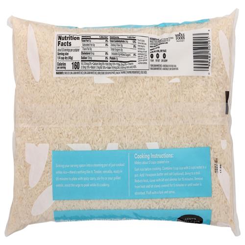 Whole Foods Market Enriched Long Grain White Rice, 80 Oz