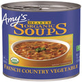 Amy’S Soup, Vegan Hearty French Country Vegetable Soup, Gluten Free, Made With Organic Rice, Vegetables And Herbs, Canned Soup, 14.4 Oz