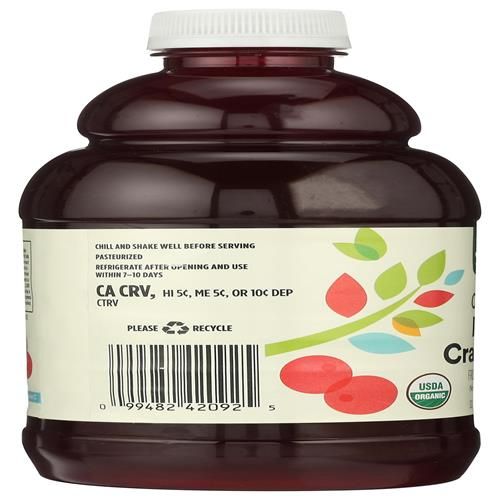 Whole Foods Market, Organic Pure Cranberry Juice, 32 Fl Oz