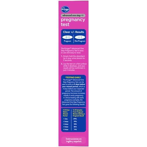 Kroger Advanced Pregnancy Test 1 ct