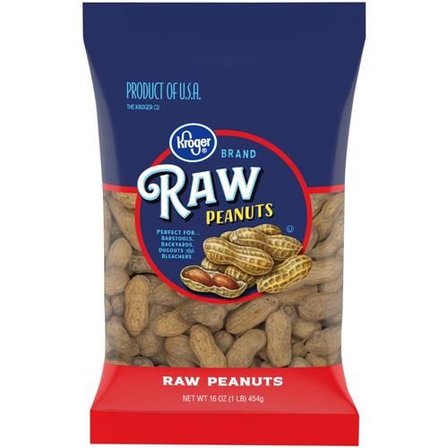 Kroger Raw Peanuts 16 oz
