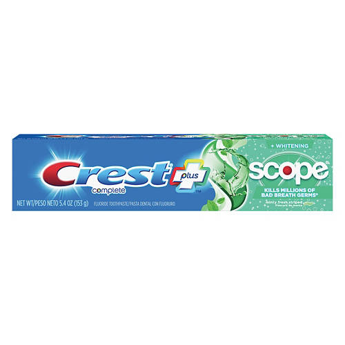 Crest Whitening  + Scope Toothpaste, 5.4 oz