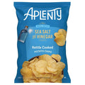 Aplenty Kettle Cooked Potato Chips, Sea Salt And Vinegar, 8 Oz