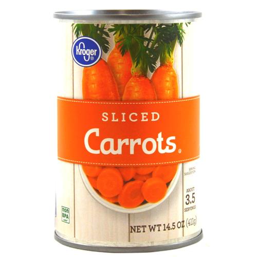 Kroger Sliced Carrots 14.5 oz