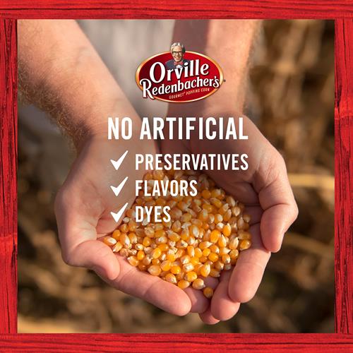 Orville Redenbachers Microwave Popcorn, Movie Theater Butter Flavor, 3.29 Oz., 3-Count