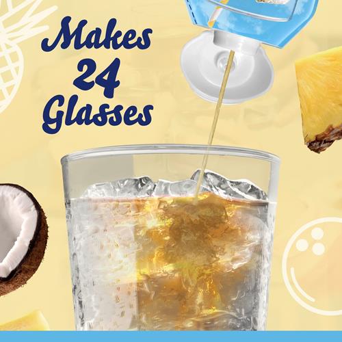 Crystal Light Liquid Tropical Coconut Naturally Flavored Drink Mix, 1.62 Fl Oz Bottle