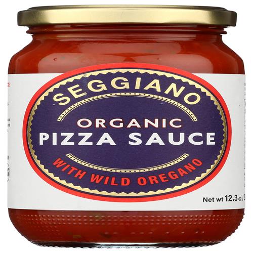 Seggiano Organic Wild Oregano Pizza Sauce, 12.3 Oz