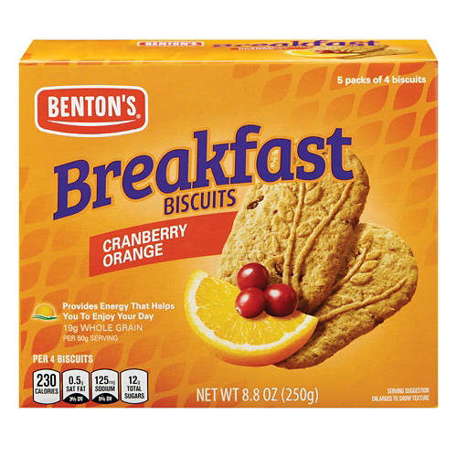 Benton's Orange  Cranberry Breakfast Biscuit, 8.8 oz