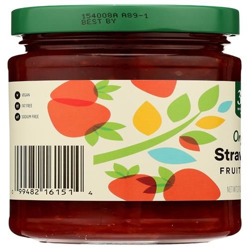 Whole Foods Market, Organic Strawberry Fruit Spread, 17 Oz