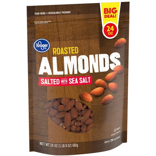 Kroger Almonds 24 oz