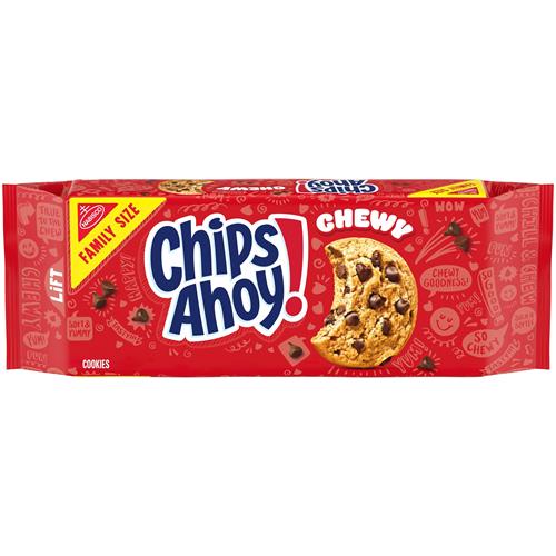 Chips Ahoy! Chewy Chocolate Chip Cookies, Family Size, 19.5 Oz