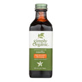 Simply Organic Non-Alcoholic Vanilla Flavoring, 4-Ounce Glass Jar, Certified Organic, Alcohol Free Vanilla
